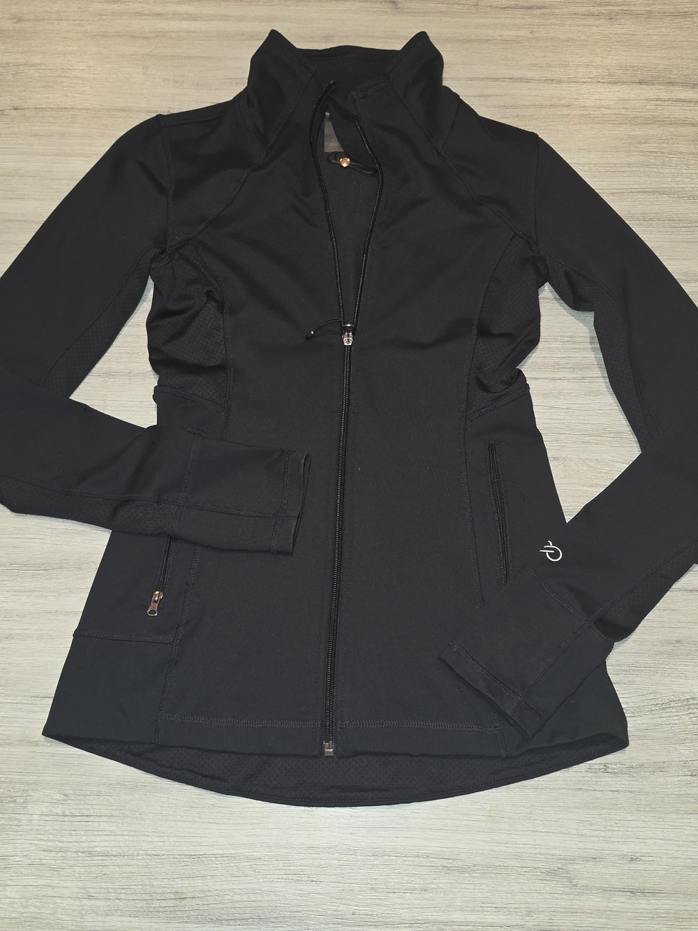 Calia Lightweight Full Zip Workout Jacket Women's Black Size XS A3